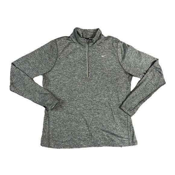 Nike Running Dri Fit‎ Mens 1/4 Zip Long Sleeve Lightweight Sweater Size XL - Picture 1 of 8